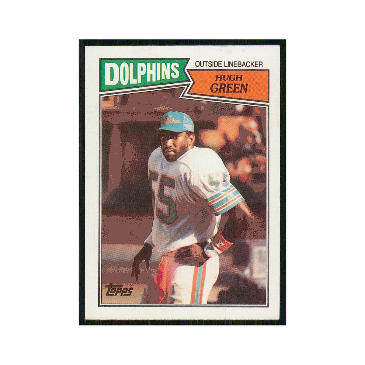 1987 Topps Hugh Green Dolphins #243