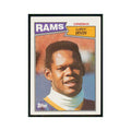 1987 Topps LeRoy Irvin Rams #158