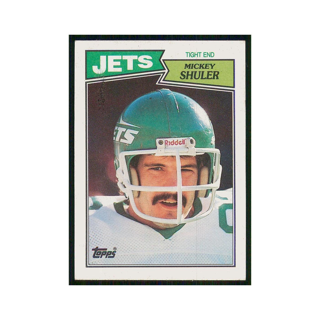 1987 Topps Mickey Shuler Jets #133