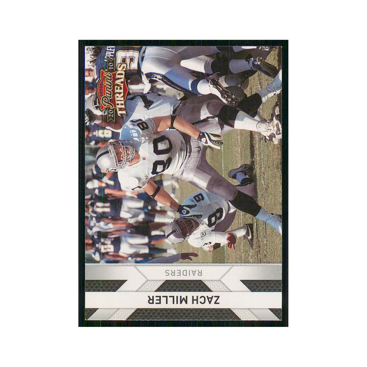 2010 Panini Threads Zach Miller Raiders #109