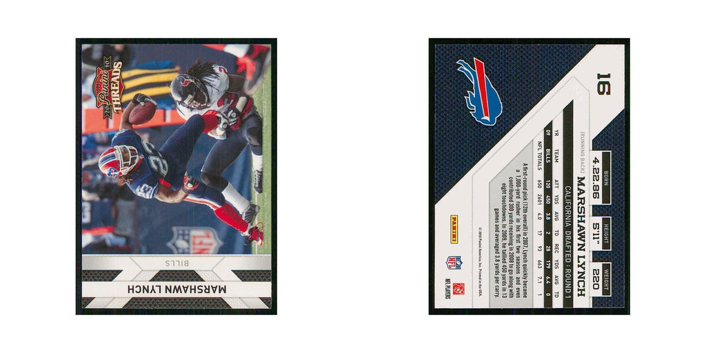 2010 Panini Threads Marshawn Lynch Bills #16