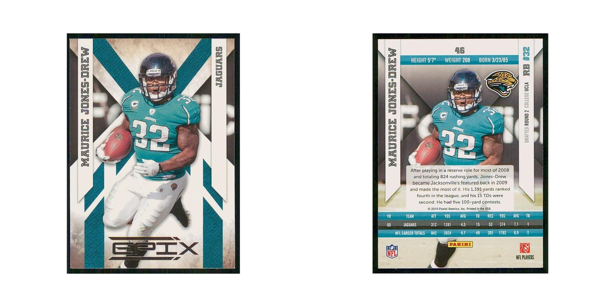 2010 Panini Epix Maurice Jones-Drew Jaguars #46