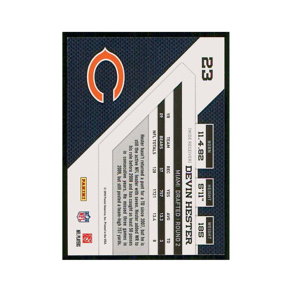 2010 Panini Threads Devin Hester Bears #23