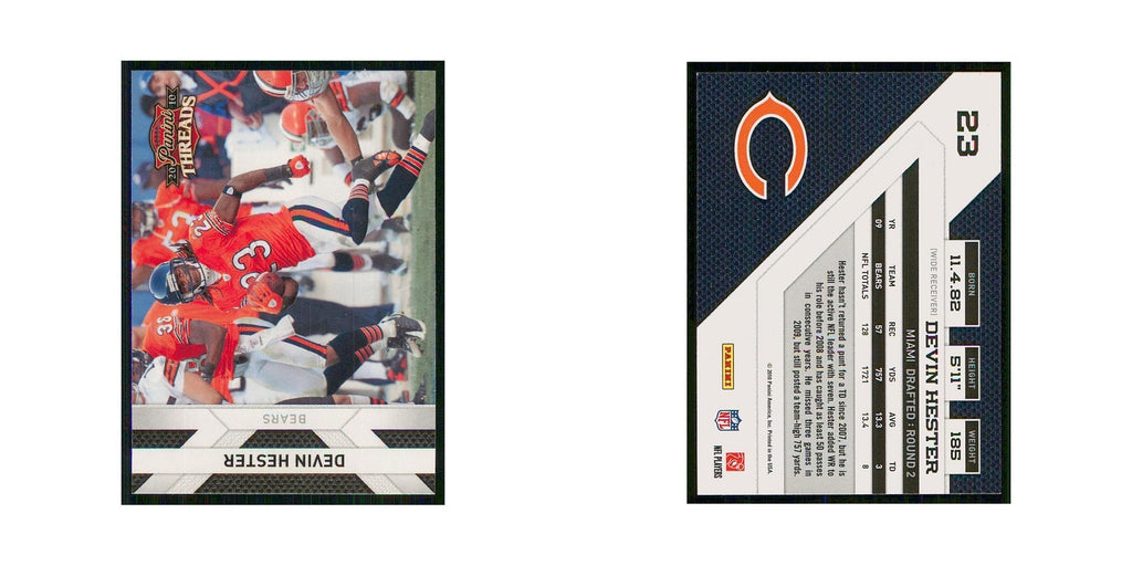 2010 Panini Threads Devin Hester Bears #23