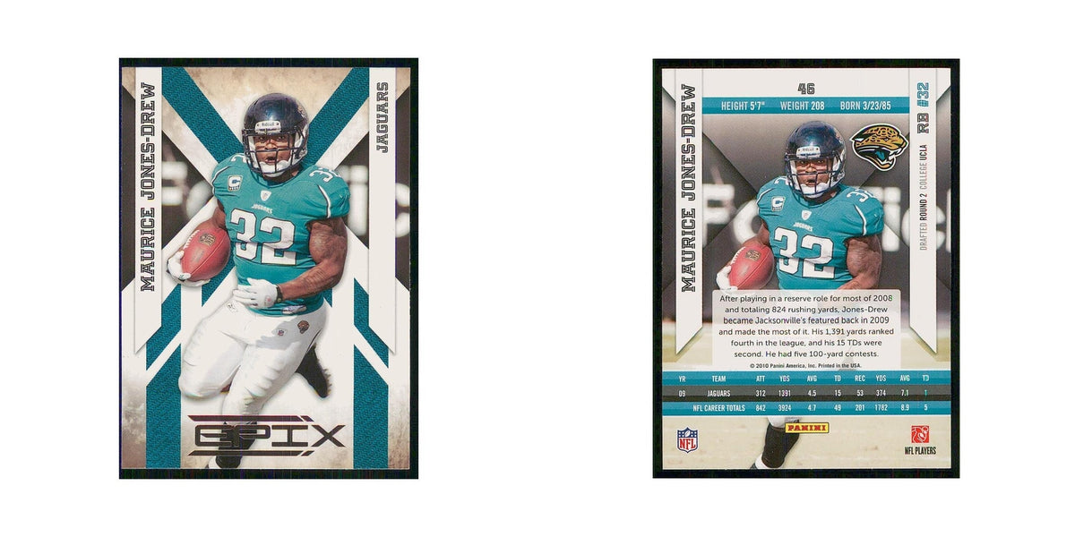 2010 Panini Epix Maurice Jones-Drew Jaguars #46
