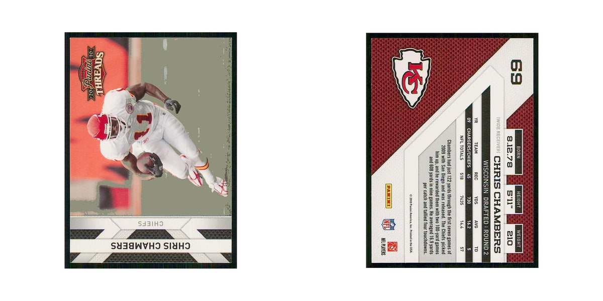 2010 Panini Threads Chris Chambers Chiefs #69