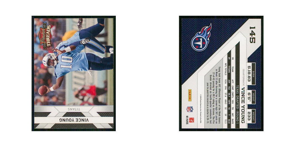 2010 Panini Threads Vince Young Titans #145