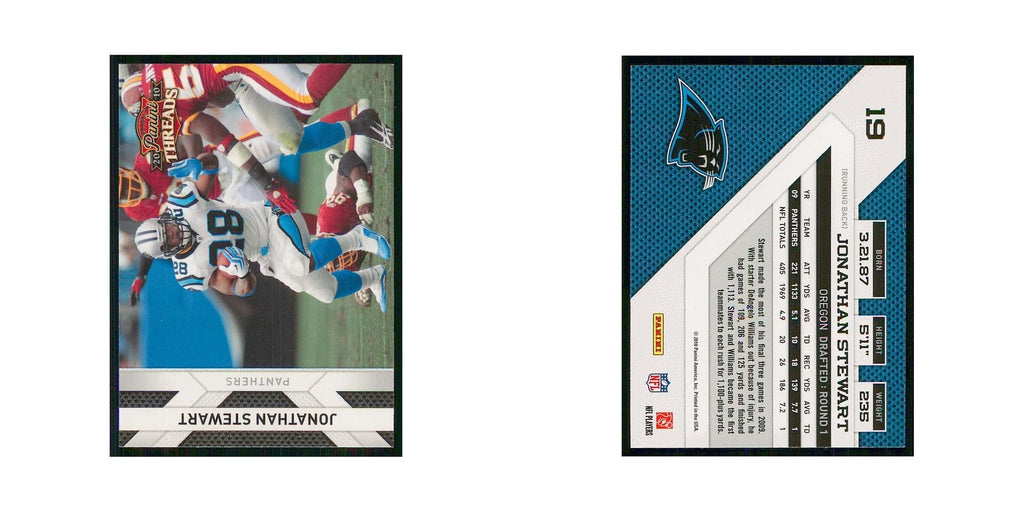 2010 Panini Threads Jonathan Stewart Panthers #19