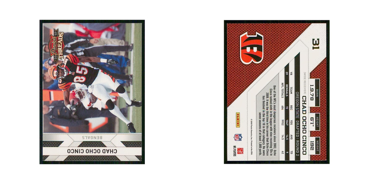 2010 Panini Threads Chad Ochocinco Bengals #31