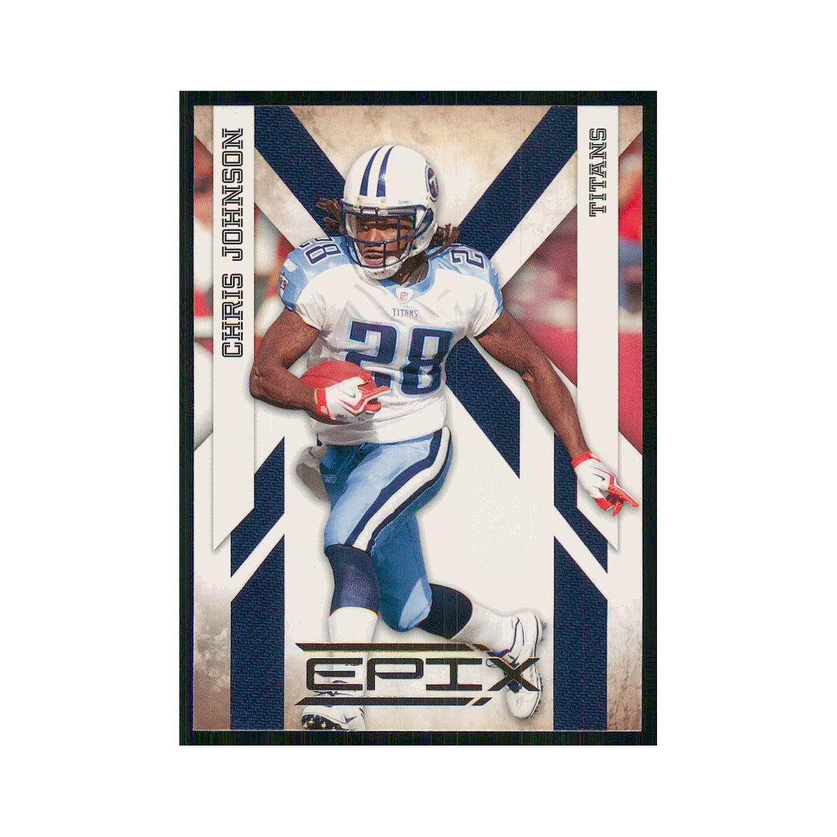 2010 Panini Epix Chris Johnson Titans #95