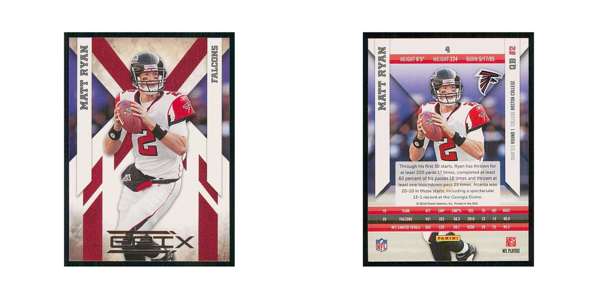 2010 Panini Epix Matt Ryan Falcons #4