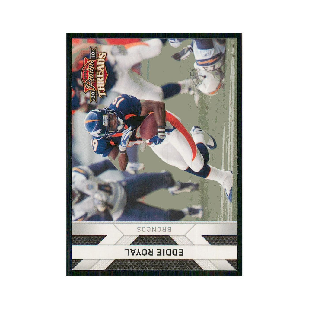 2010 Panini Threads Eddie Royal Broncos #42