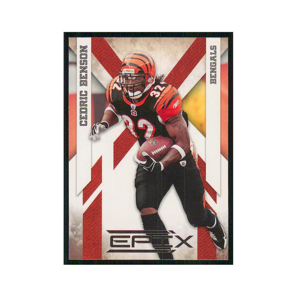 2010 Panini Epix Cedric Benson Bengals #20