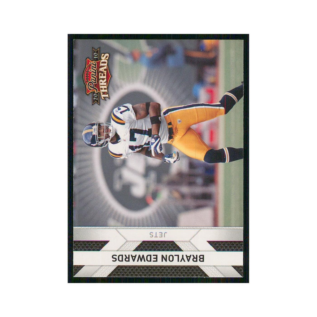 2010 Panini Threads Braylon Edwards Jets #100