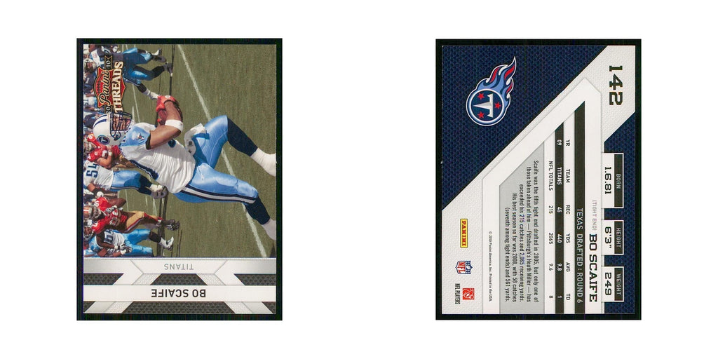 2010 Panini Threads Bo Scaife Titans #142