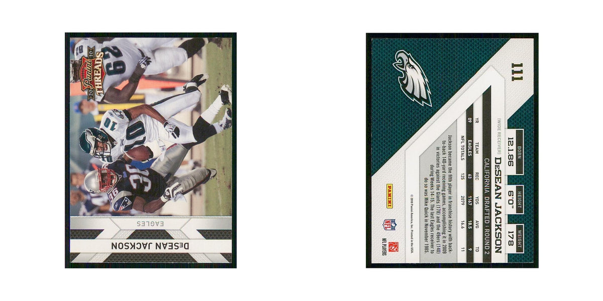 2010 Panini Threads DeSean Jackson Eagles #111