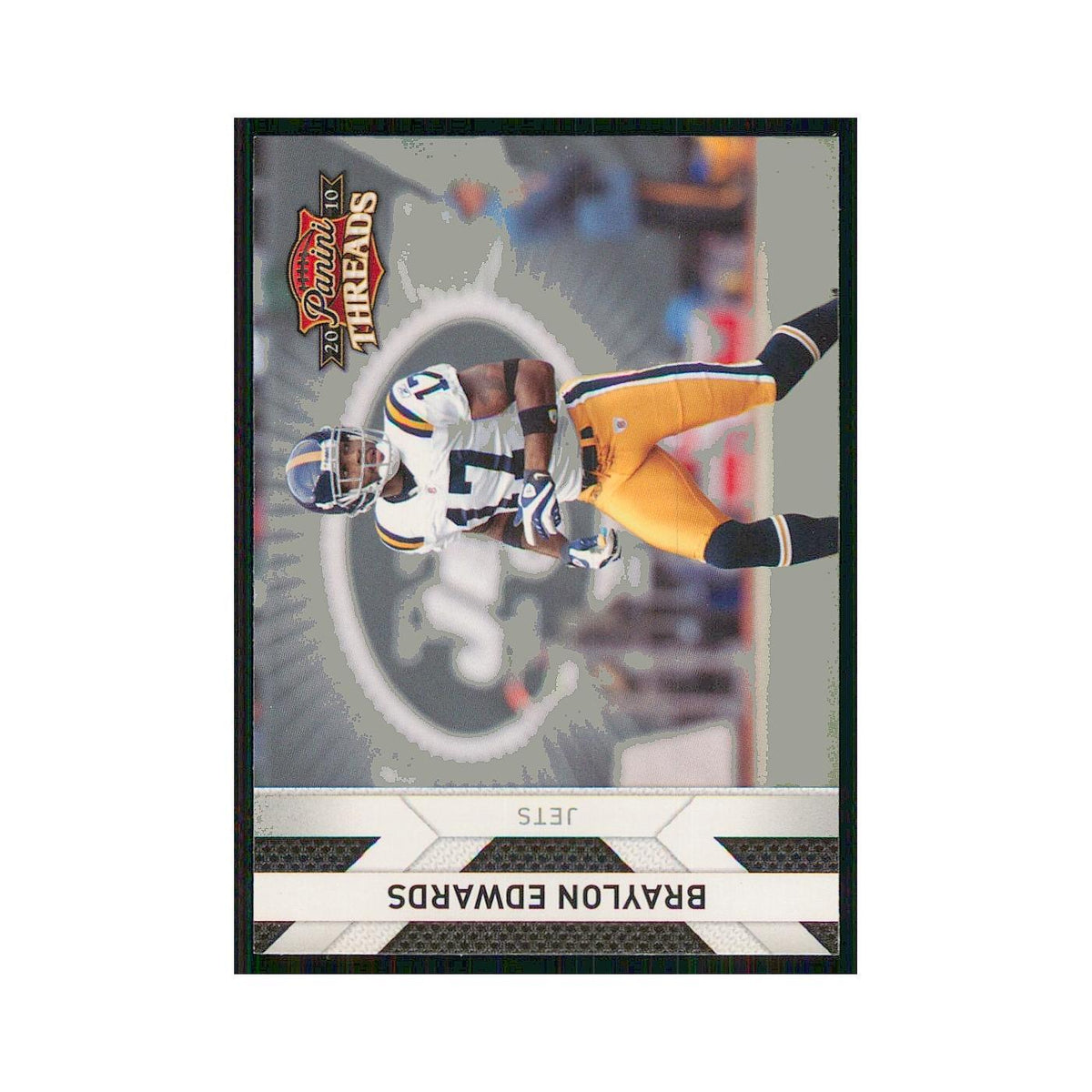 2010 Panini Threads Braylon Edwards Jets #100