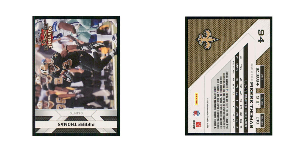 2010 Panini Threads Pierre Thomas Saints #94