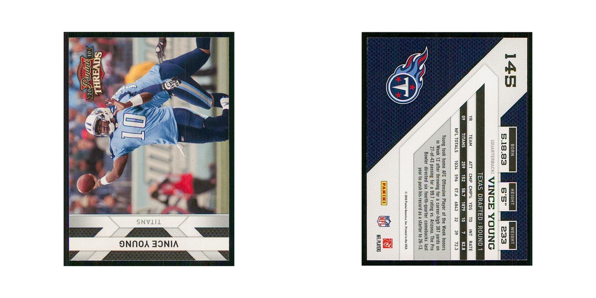 2010 Panini Threads Vince Young Titans #145