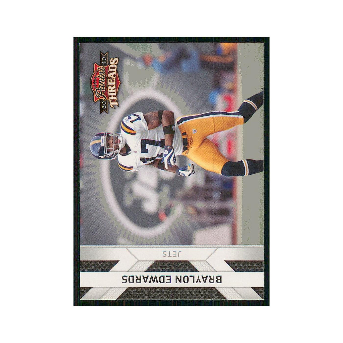 2010 Panini Threads Braylon Edwards Jets #100