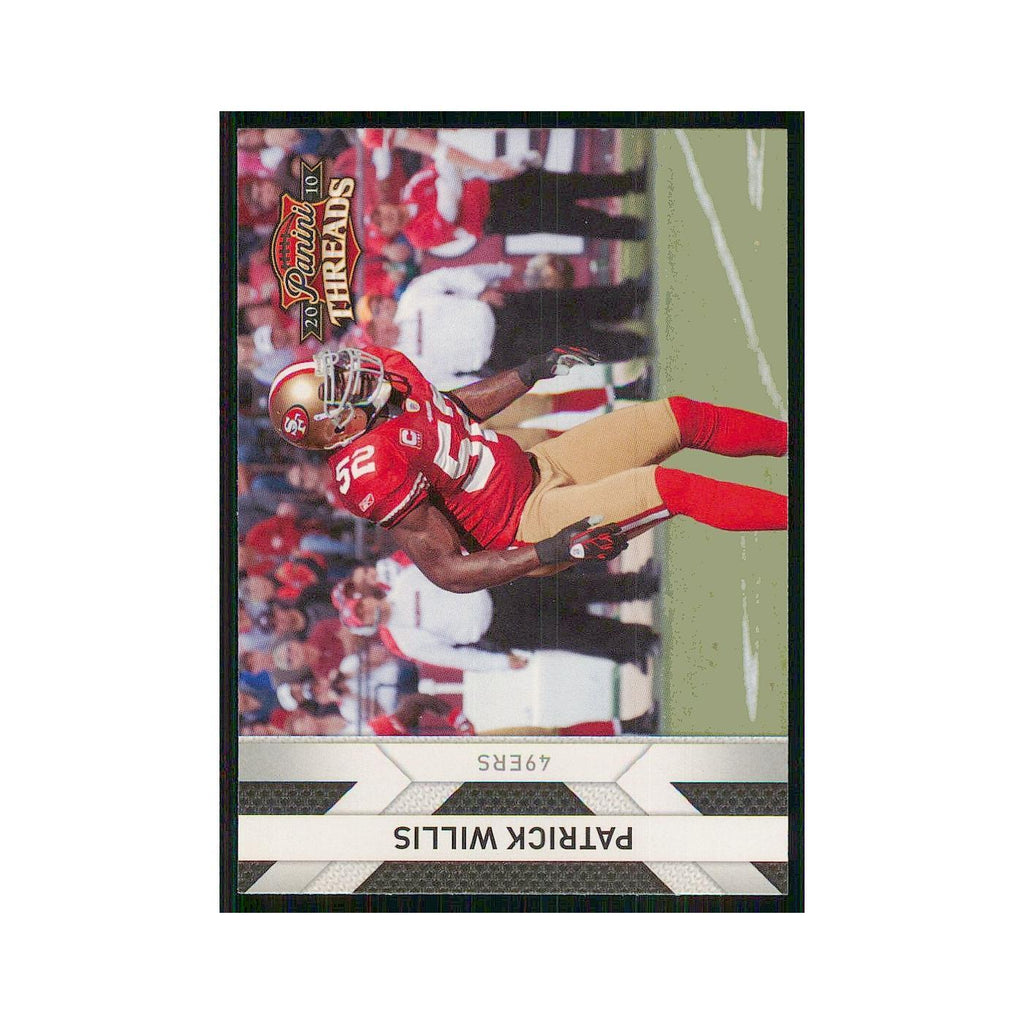 2010 Panini Threads Patrick Willis 49ers #126