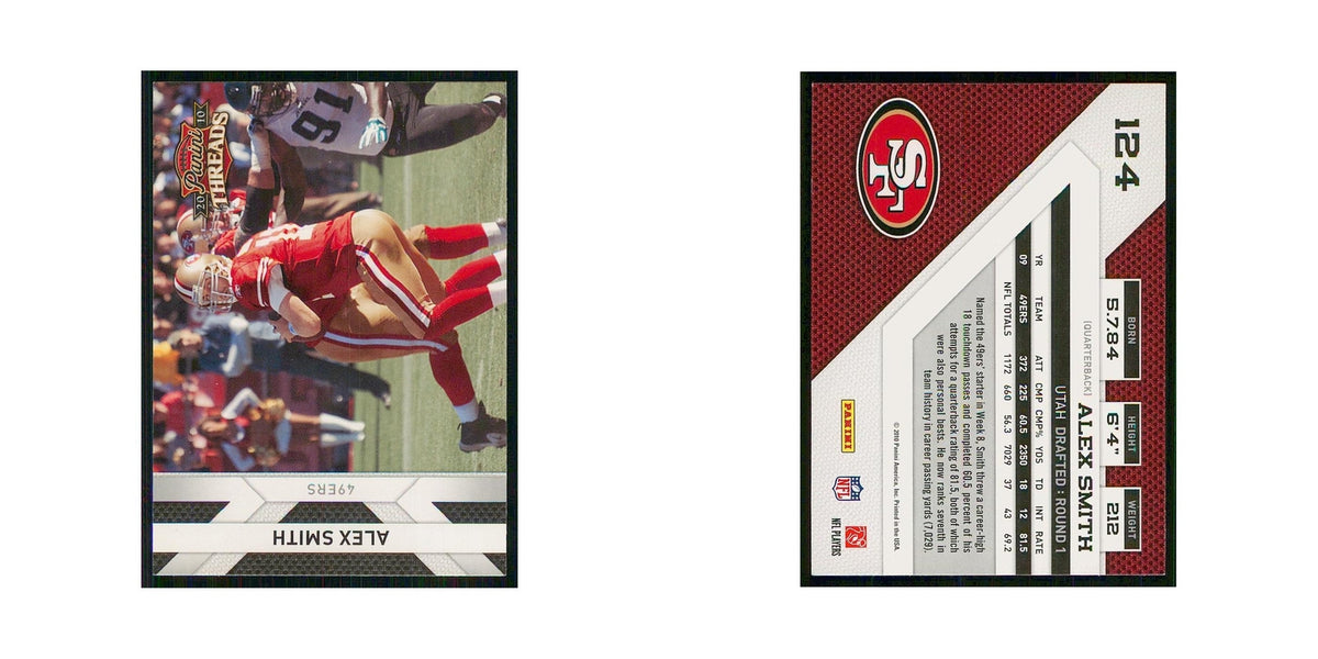 2010 Panini Threads Alex Smith 49ers #124