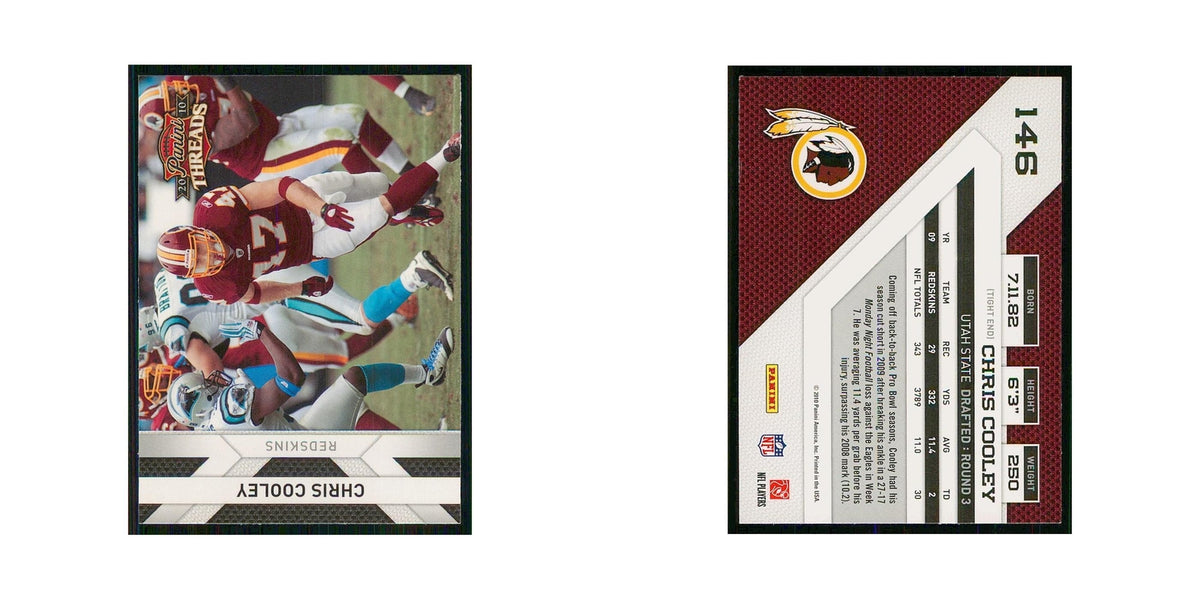 2010 Panini Threads Chris Cooley Redskins #146