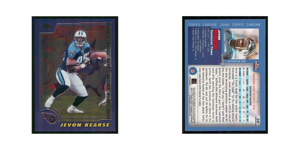 2000 Topps Chrome Jevon Kearse Titans #39