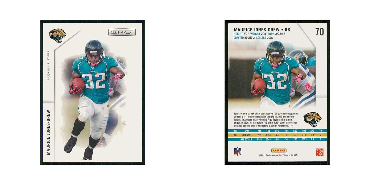 2011 Panini Rookies & Stars Maurice Jones-Drew Jaguars #70