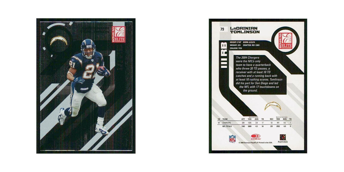 2005 Donruss Elite LaDainian Tomlinson San Diego Chargers #79