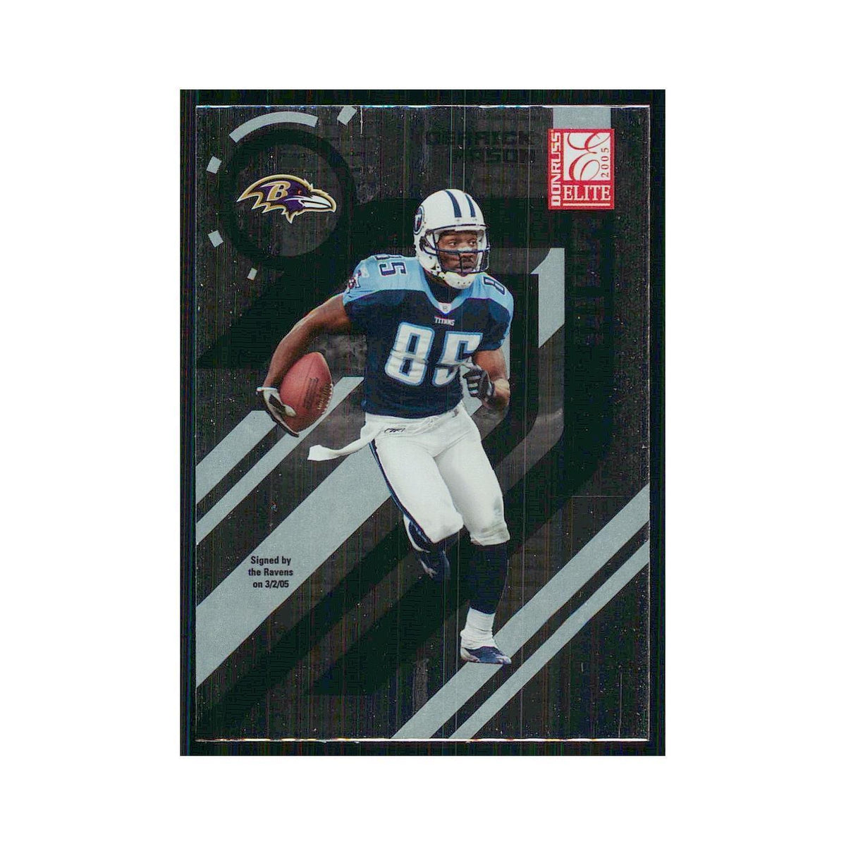 2005 Donruss Elite Derrick Mason Titans #95