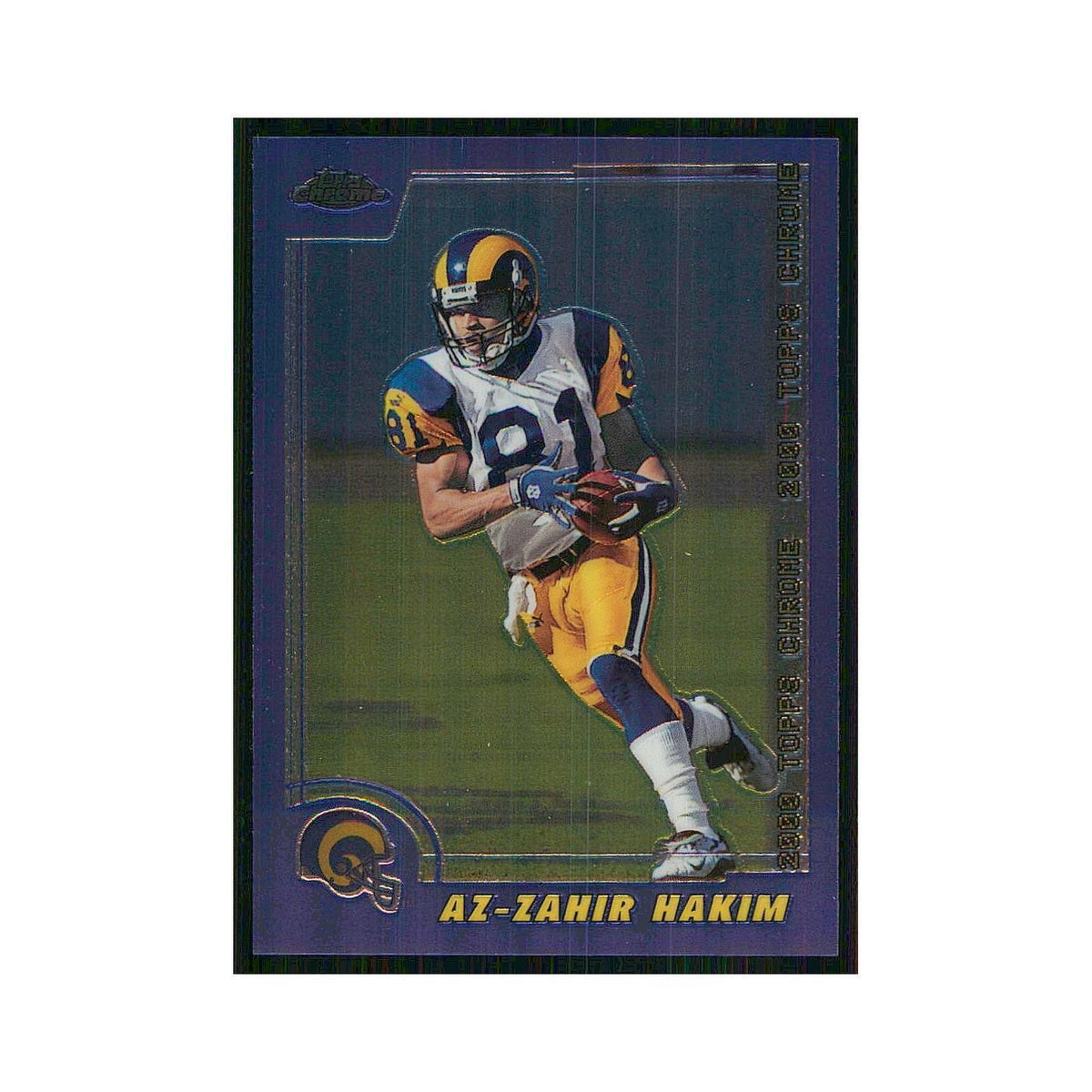 2000 Topps Chrome Az-Zahir Hakim St. Louis Rams #46