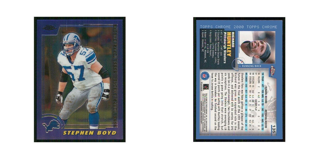 2000 Topps Chrome Stephen Boyd Lions #9