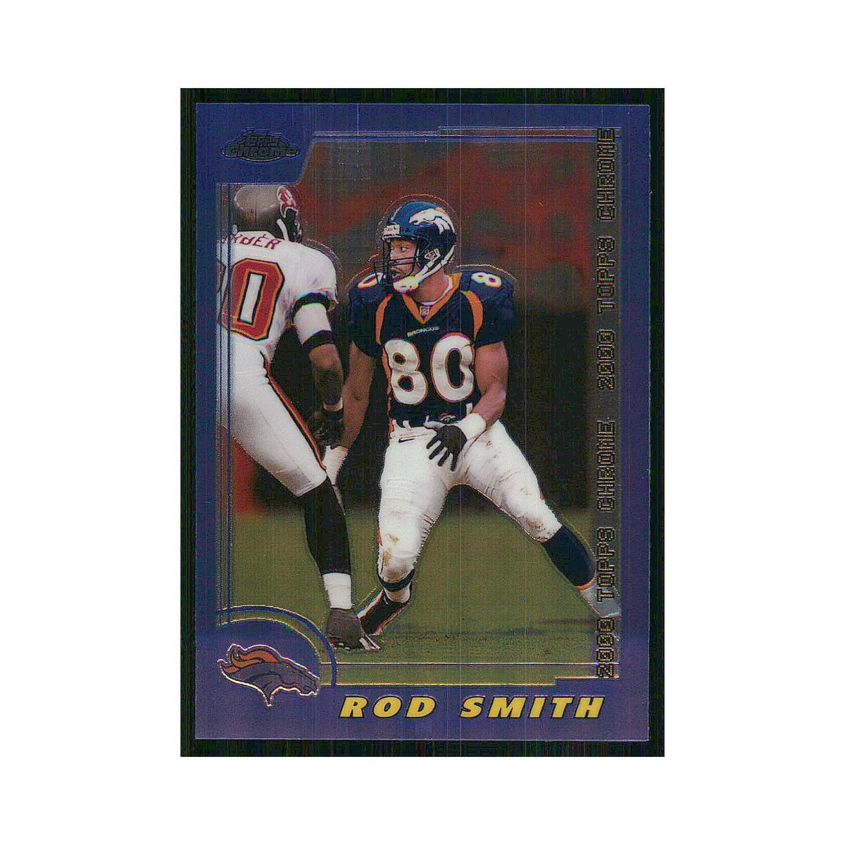 2000 Topps Chrome Rod Smith Broncos #79
