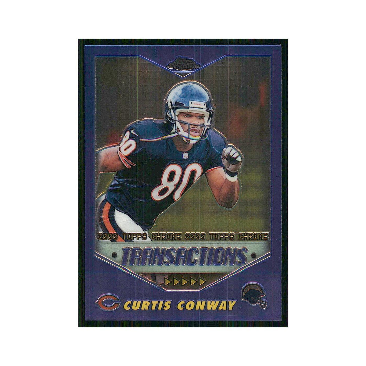 2000 Topps Chrome Curtis Conway San Diego Chargers #142