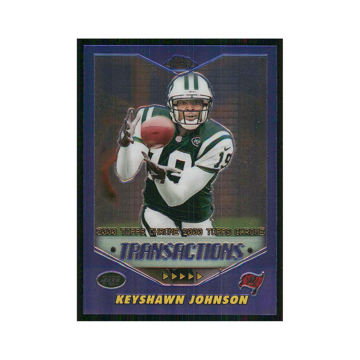 2000 Topps Chrome Keyshawn Johnson Buccaneers #41