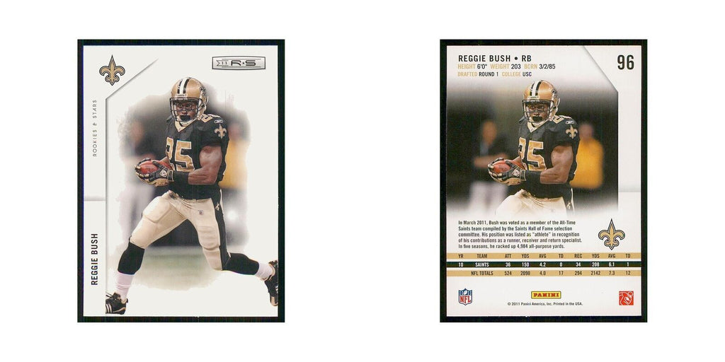 2011 Panini Rookies & Stars Reggie Bush Saints #96
