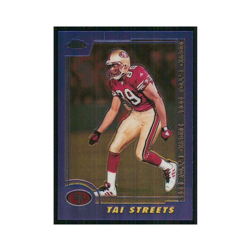 2000 Topps Chrome Tai Streets 49ers #171