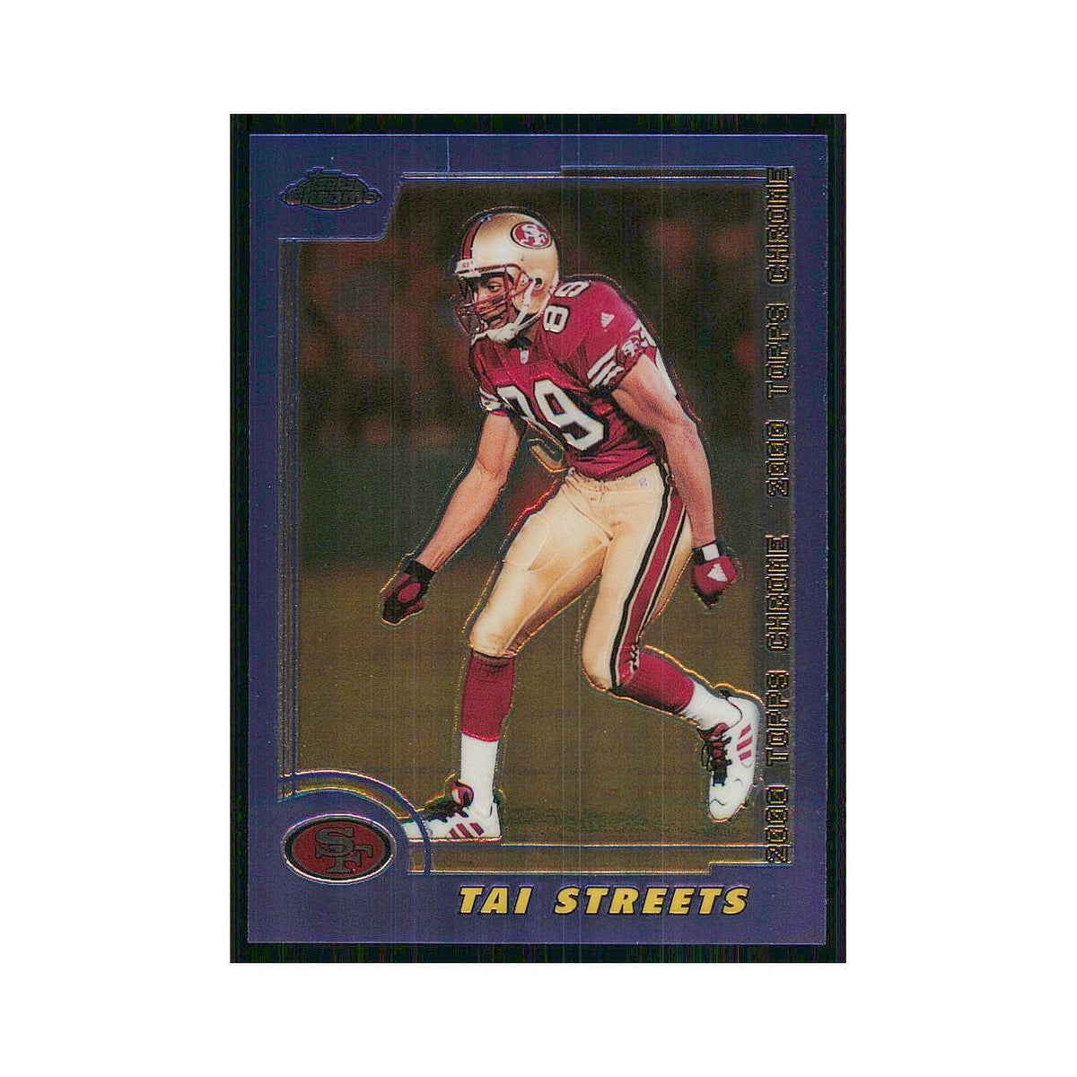 2000 Topps Chrome Tai Streets 49ers #171