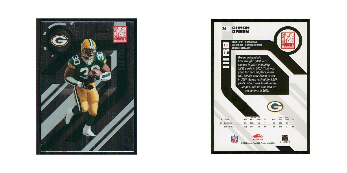 2005 Donruss Elite Ahman Green Packers #34