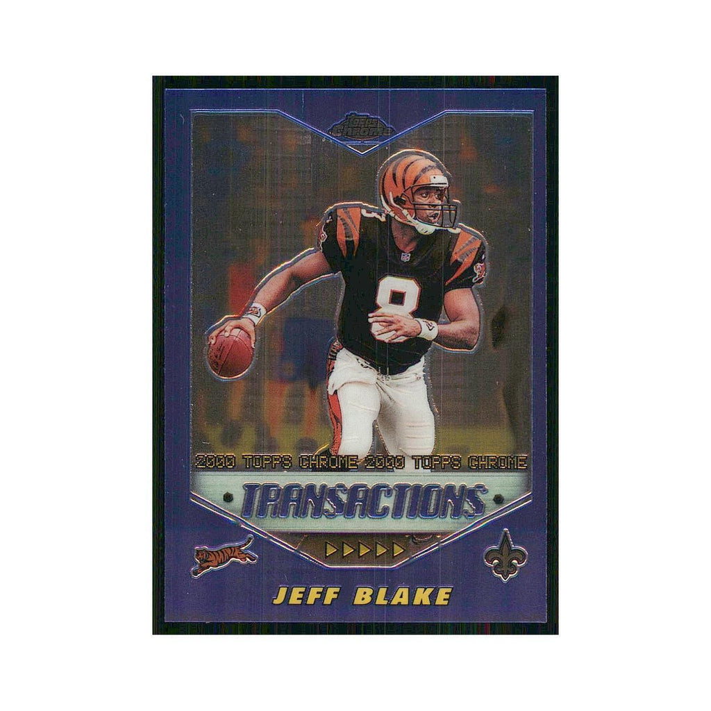 2000 Topps Chrome Jeff Blake Saints #99
