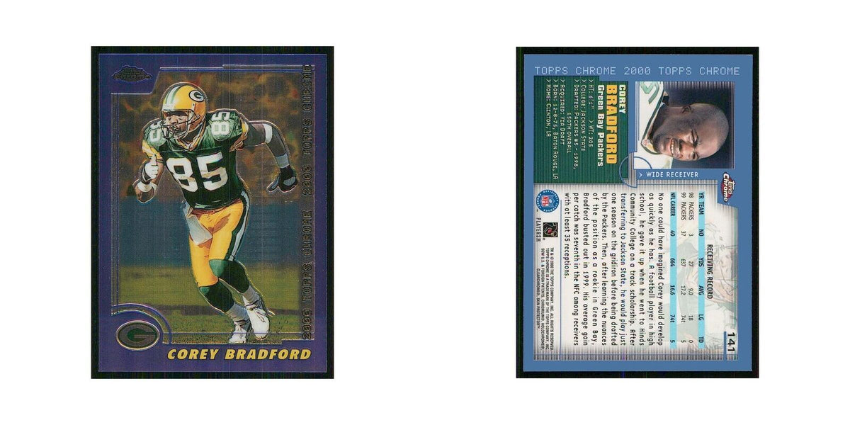 2000 Topps Chrome Corey Bradford Packers #141