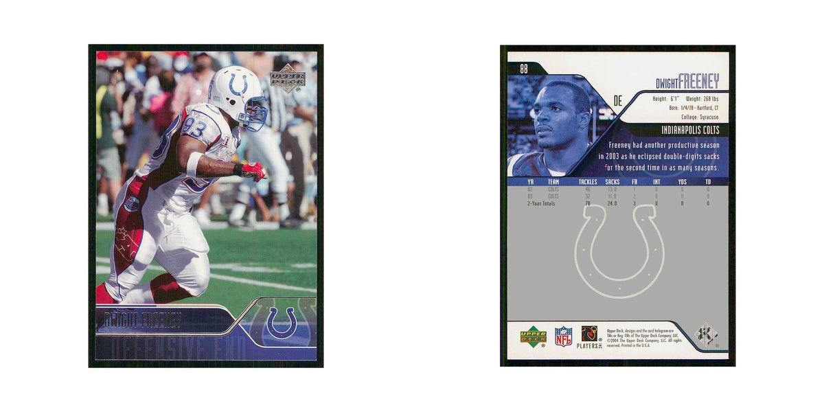 2004 Upper Deck Dwight Freeney Colts #88