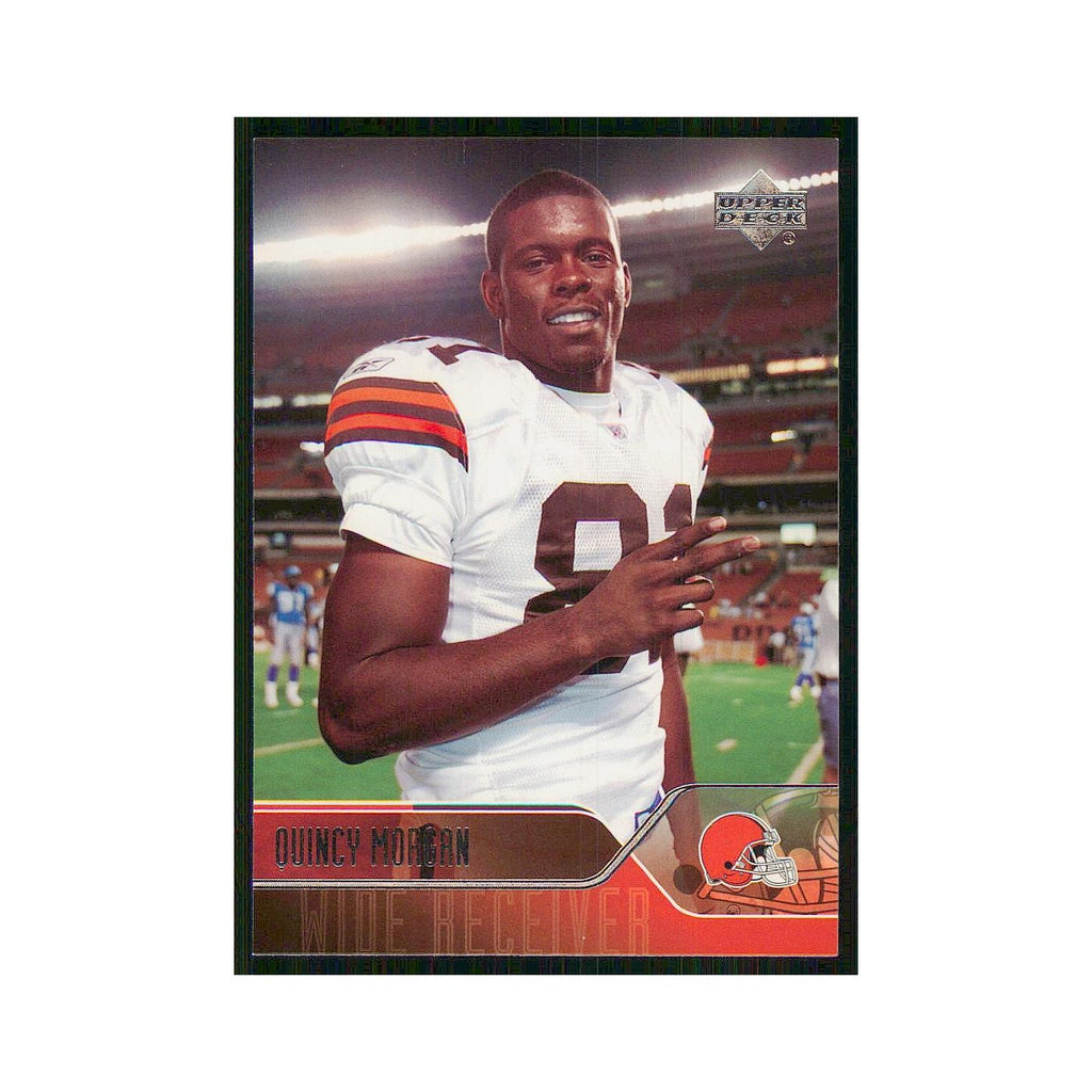 2004 Upper Deck Quincy Morgan Browns #50