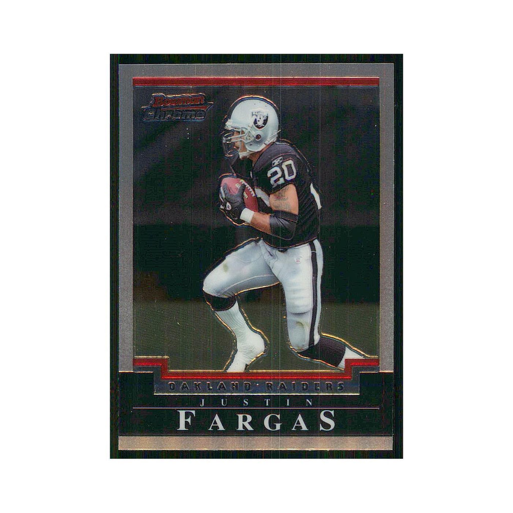 2004 Bowman Chrome Justin Fargas Raiders #67