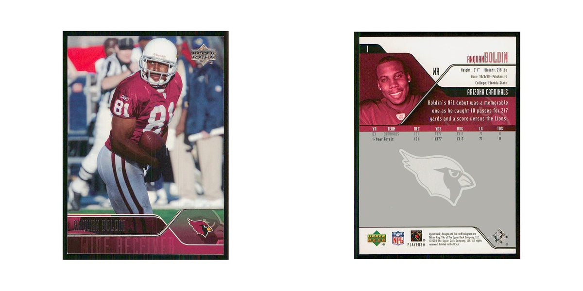 2004 Upper Deck Anquan Boldin Cardinals #1