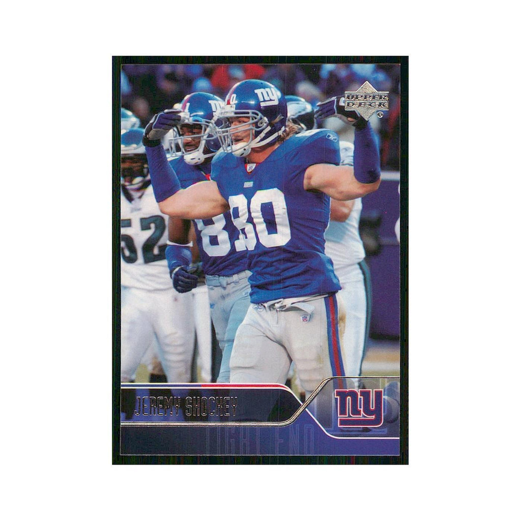 2004 Upper Deck Jeremy Shockey Giants #127