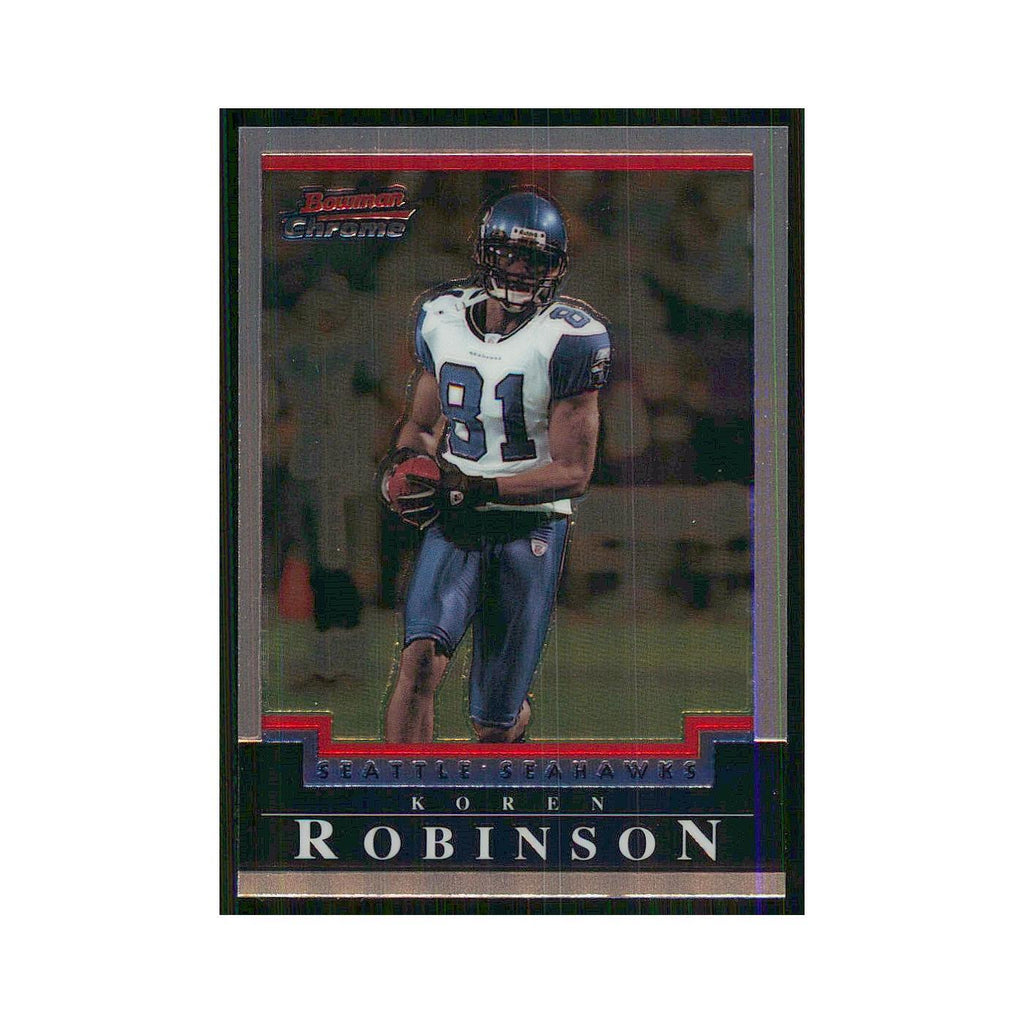 2004 Bowman Chrome Koren Robinson Seahawks #29