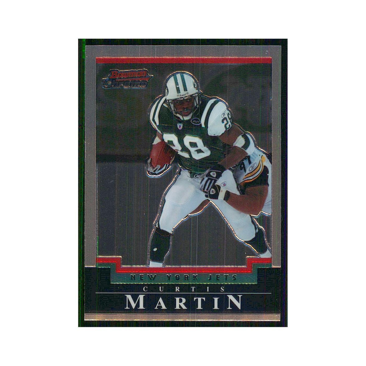 2004 Bowman Chrome Curtis Martin Jets #87