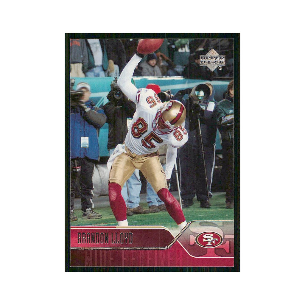 2004 Upper Deck Brandon Lloyd 49ers #167
